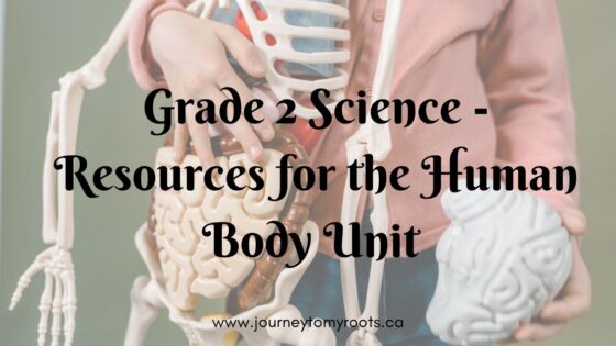 Grade 2 Science – Resources for the Human Body Unit